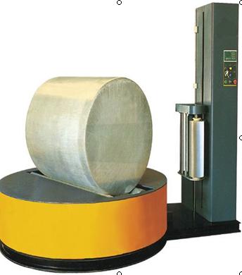 cylindrical pre-stetch wrapping packaging machine