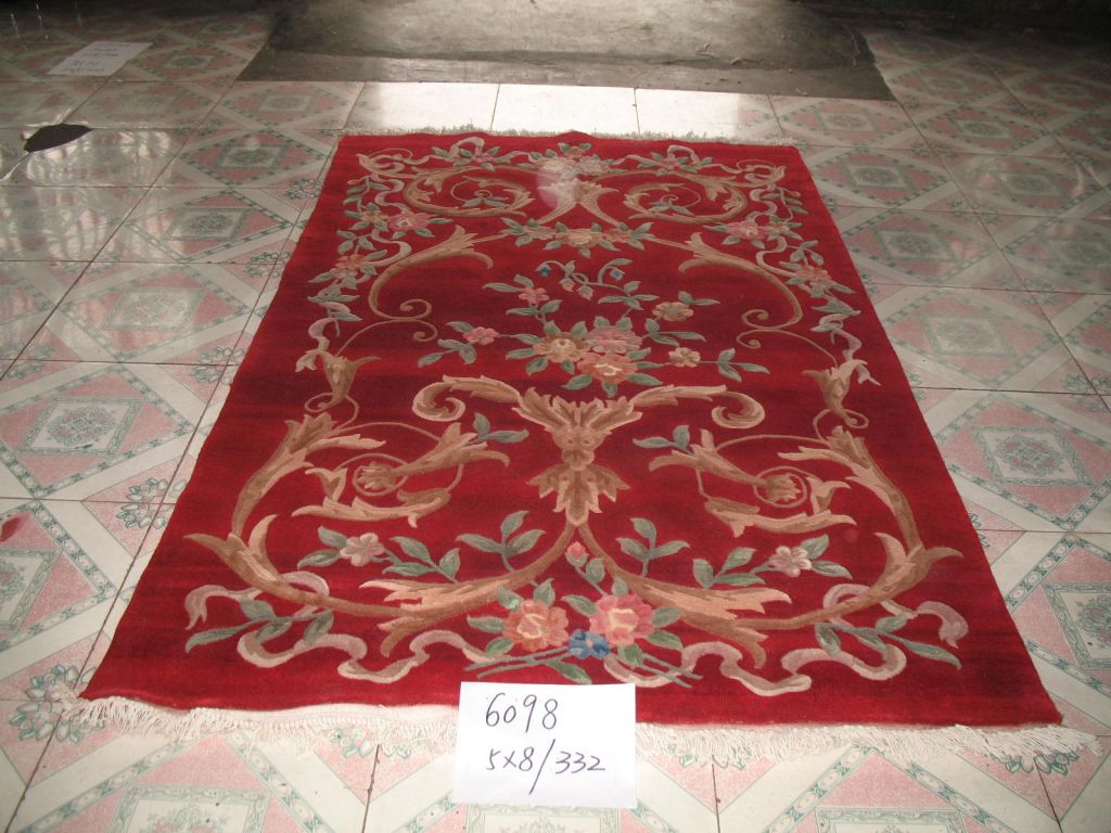 90L knotted rug