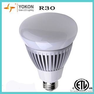 UL/ ETL Listed 9W 550LM Warmwhite R30 LED Light Bulb