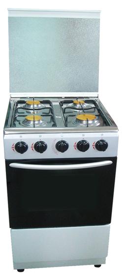 Free-standing gas oven