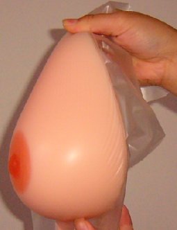 silicone breast form