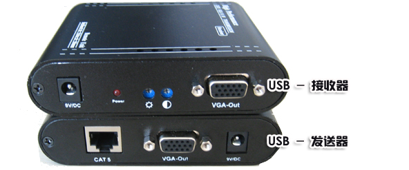 KVM Extender with transmission distance 100m to 300m