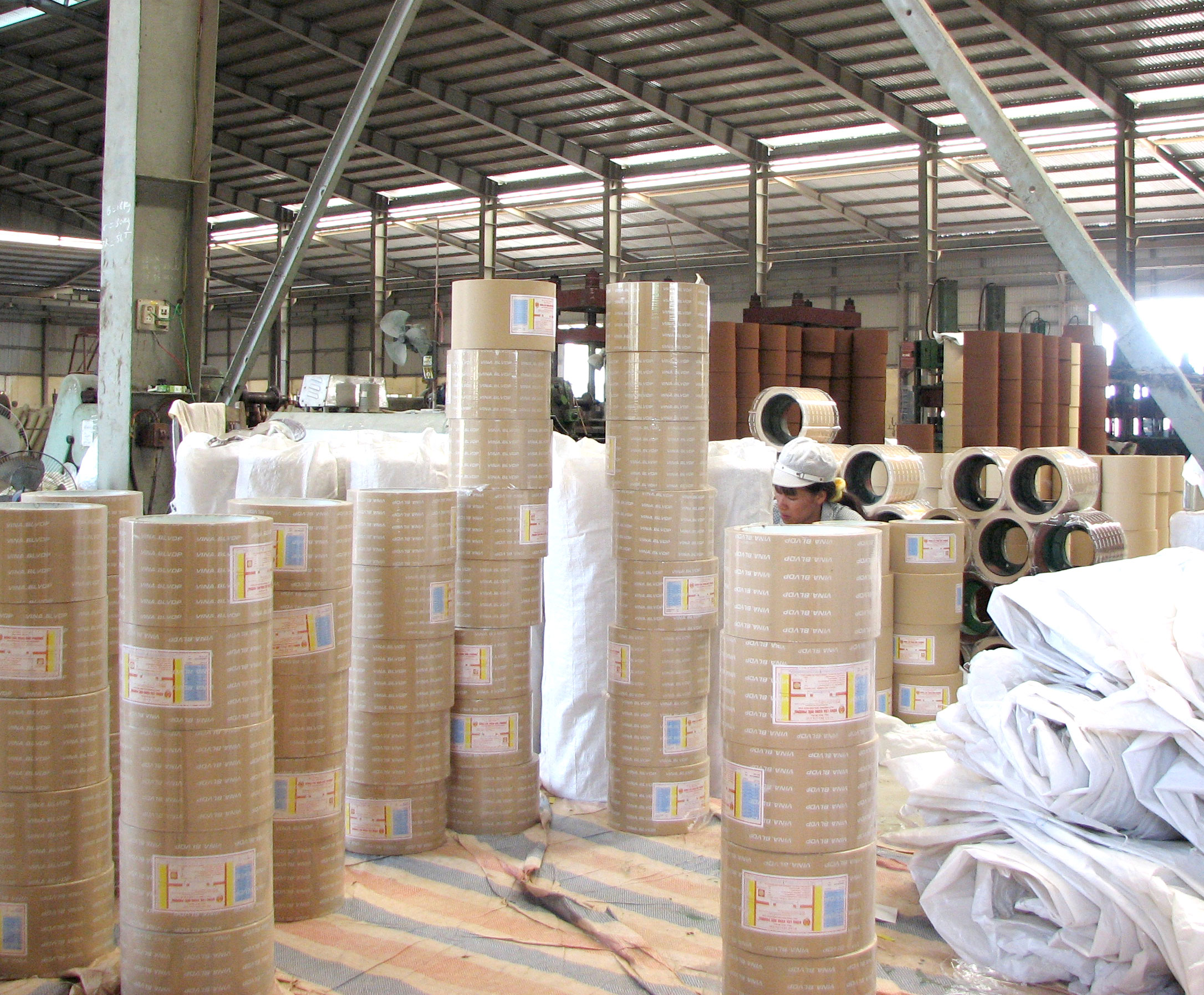 Rice Huller rubber rollers in Vietnam