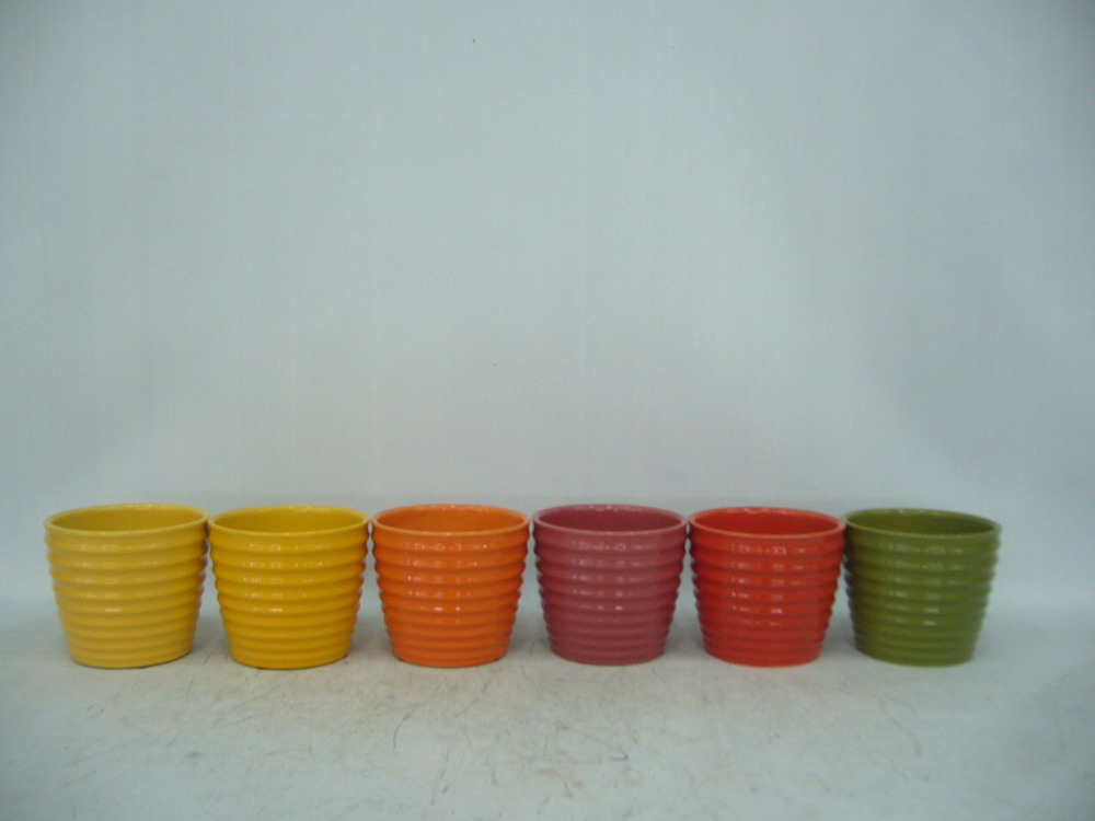 ceramics vase, hosehold ware, flower pot, medium heat, glazed