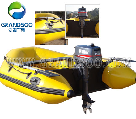 Inflatable boat, motor boat, motormount boat, sport boat