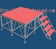 staging, stage equipment, folding stage, fibrous stage
