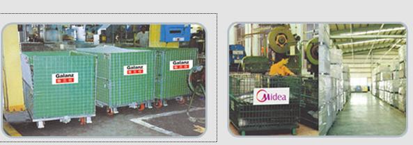 container mesh cage