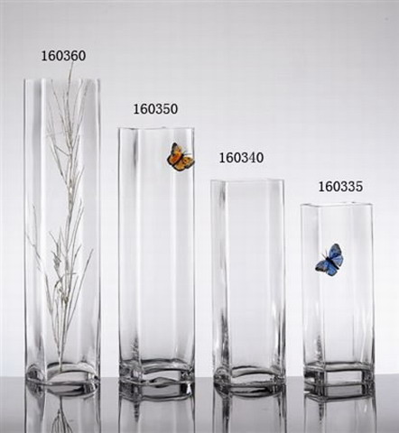 Cubic Glass Vases