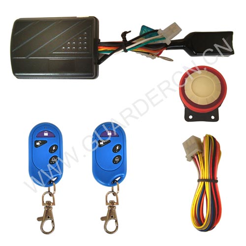 One Way Motorcycle Alarm System