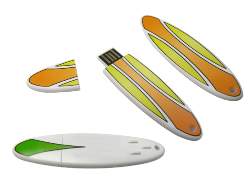 Surfboard design USB flash drive