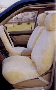 Sheepskin Car Seat Cover