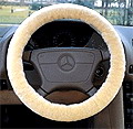 sheepskin steering wheel cover