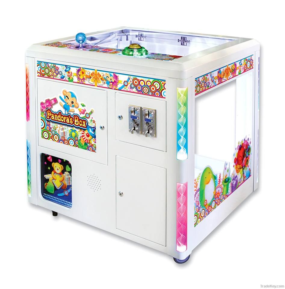 Pandora's box/crane machine