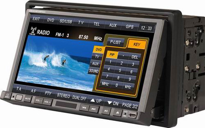 Car GPS with 7inch touch screen