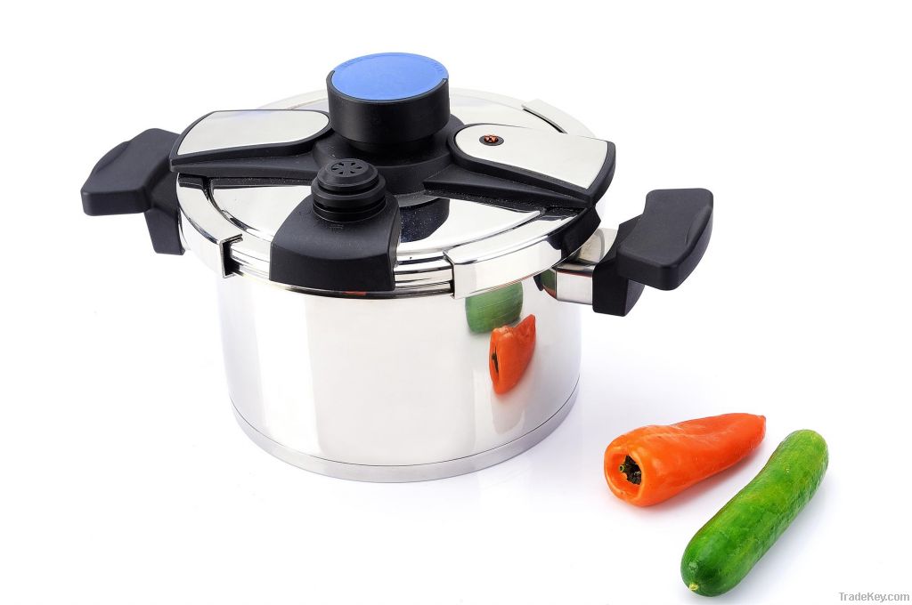 Push Button type stainless steel pressure cooker
