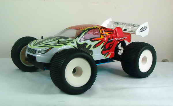 rc gas car1/8th 4WD Brushless Version Electric Powered Off Road Truggy