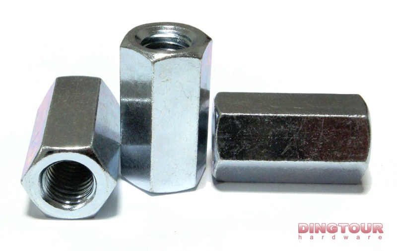 DIN6334, COUPLING NUT, HEXAGON COUPLING NUT, LONG NUT