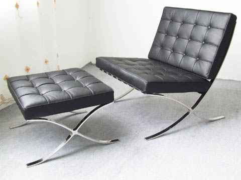 Barcelona Chair, Leather Chair, Modern Classic Funiture