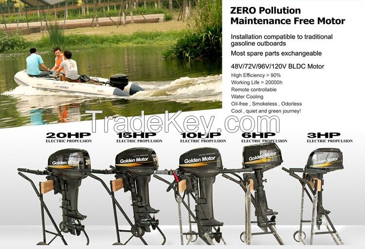 ELECTRIC PROPULSION OUTBOARD KIT ,3HP,6HP,10HP,15HP,20HP