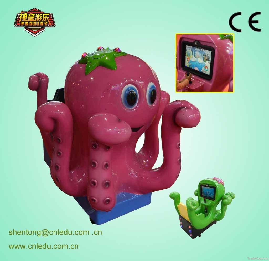 hot sell kiddie rides/octopus kids rides/coin operated kiddie rides