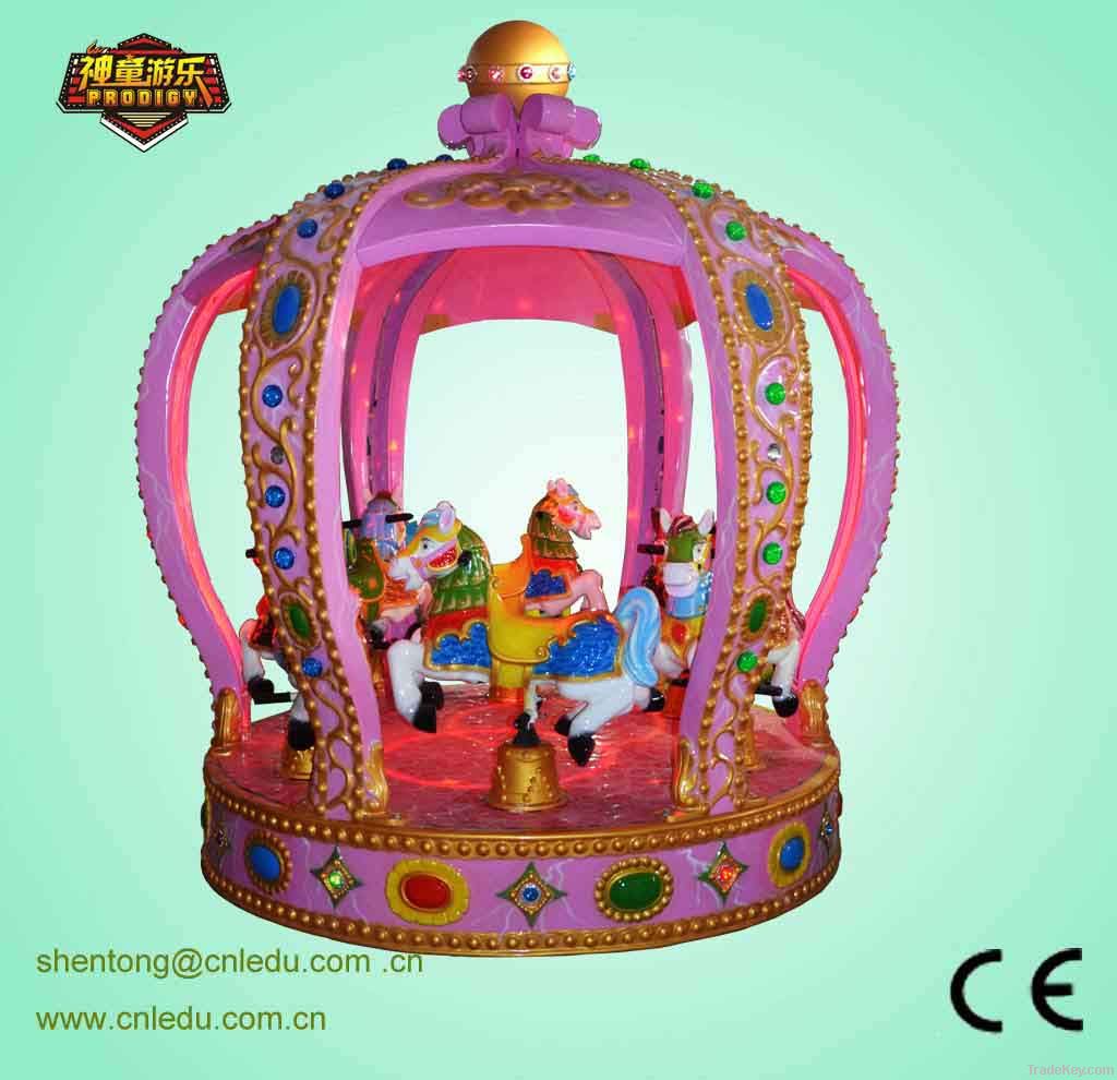 New ! hot ! factory price royal crown carousel for sale