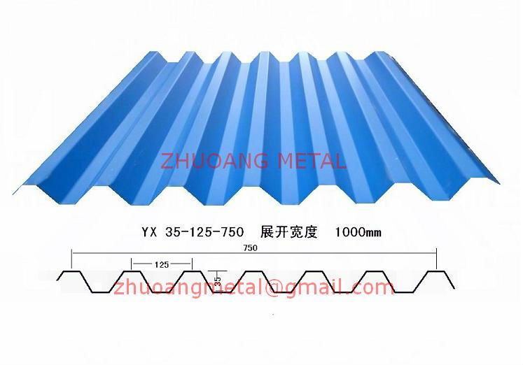 aluminum corrugated sheets