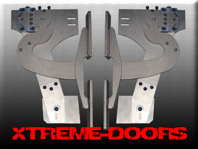 Xtreme-Doors Universal Bolt-On 90 Degree Vertical/Lambo Door System