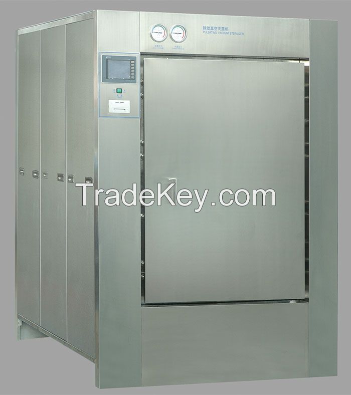 240L Motorized Door Pulse Vacuum Double Door Autoclave Steam Sterilizer