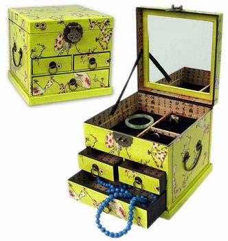 classic wooden jewellery box