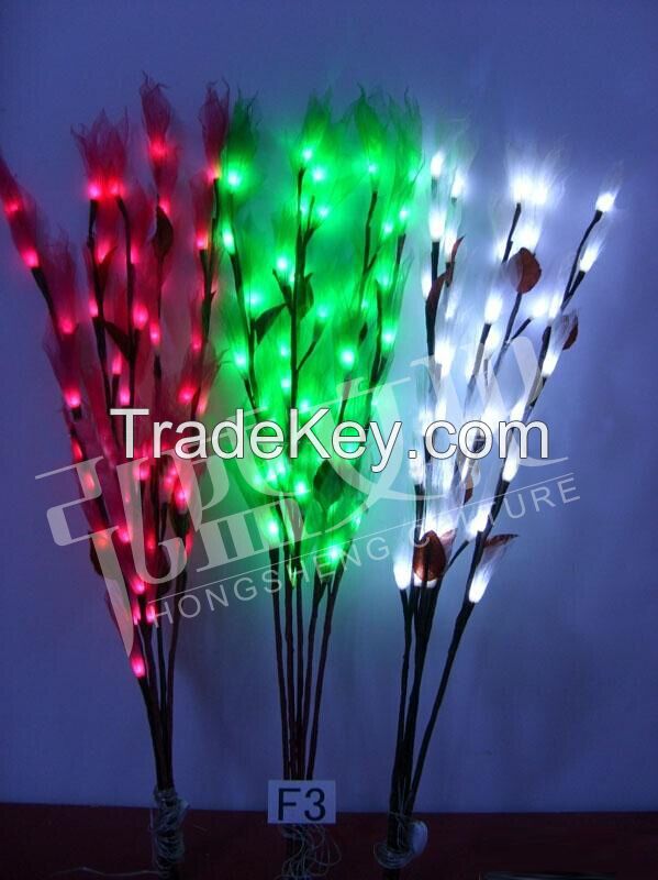 Artificial Flowers/ lights for Decoration