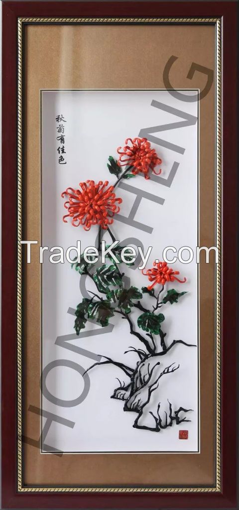 Iron Pictures Crafts  gifts Presents House Decoration Arts Art works