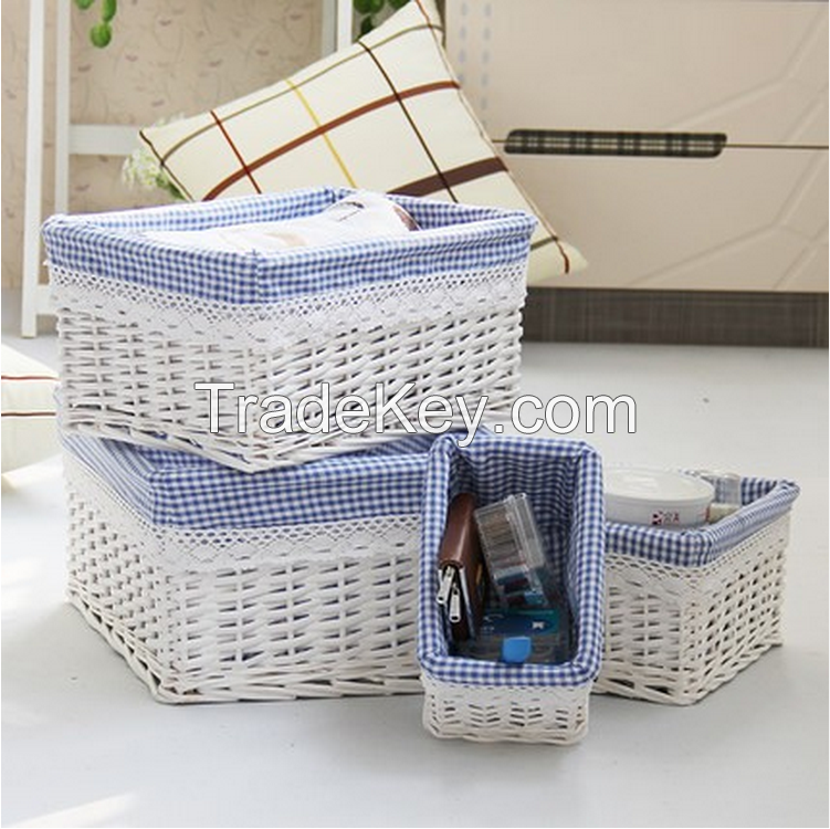 China best sale factory made plastic storage baskets
