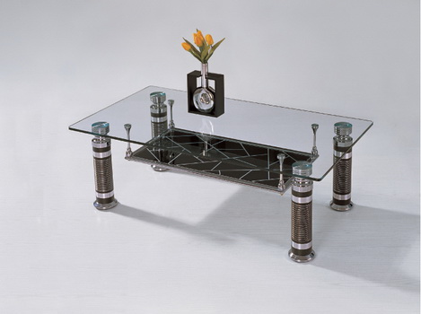 Coffee tableï¼New!)/glass coffee table/glass table