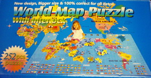 Digital Image World Map