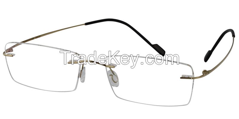 Titaniun Rimless Optical Frames