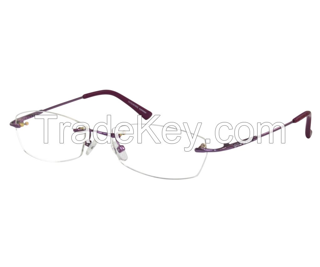 Optical Frames Stainless Steel Rimless