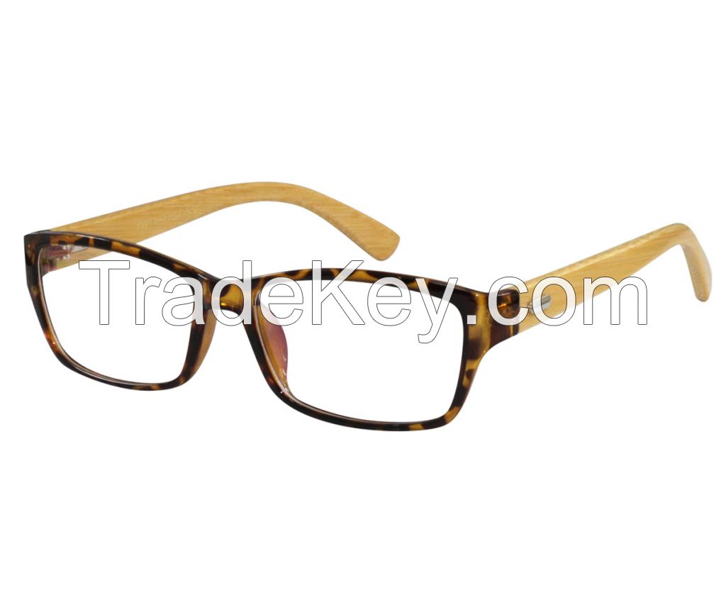 Optical Frames with Bamboo Temple TR-90 