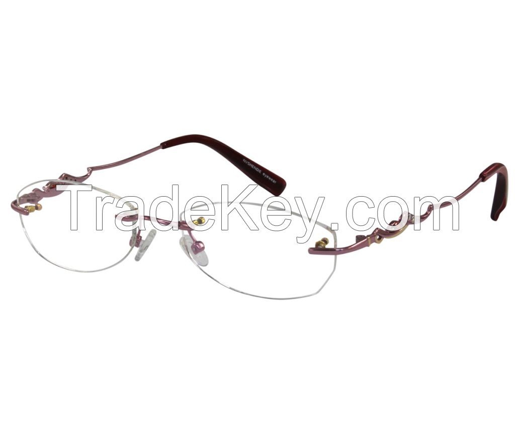 Optical Frames Stainless Steel Rimless 