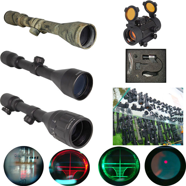 sighting telescope rifle scope laser rifle scope