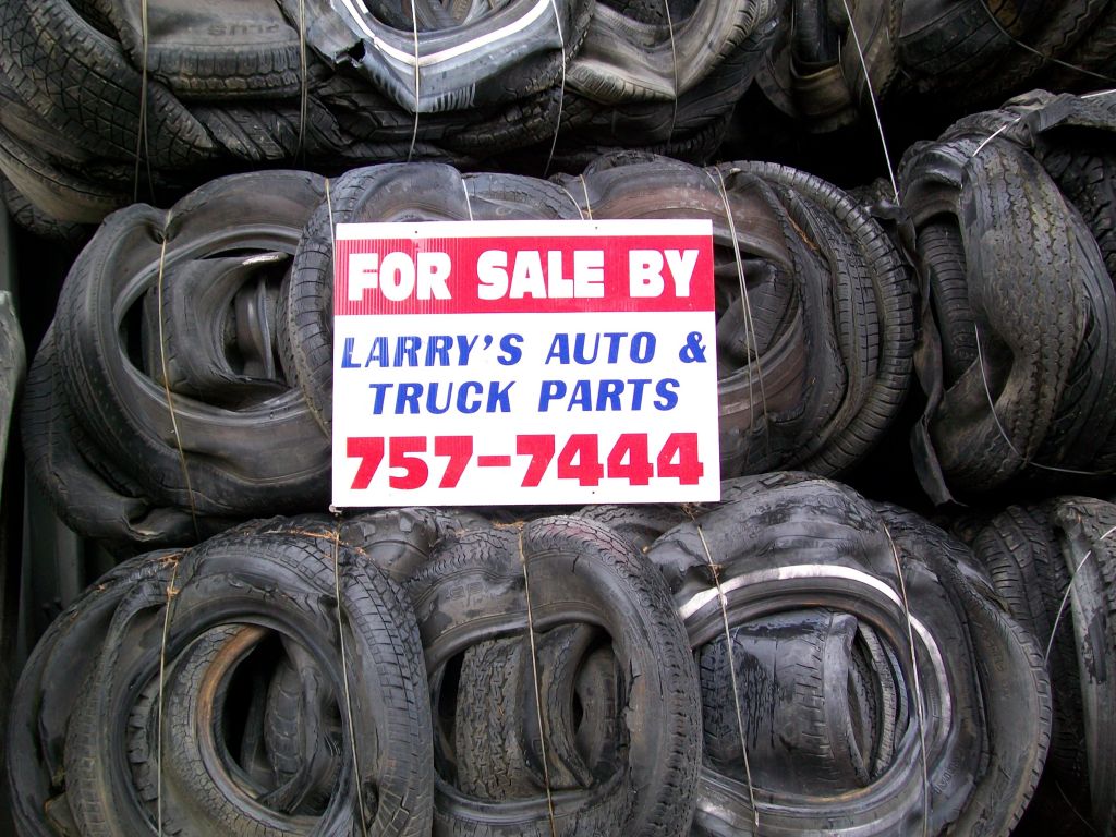 Scrap Tire bales