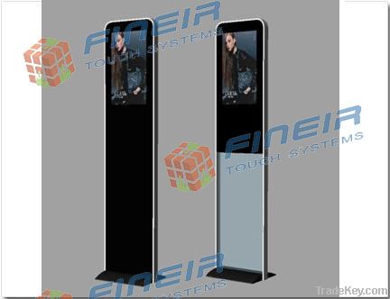 Infomation kiosk with touch screen