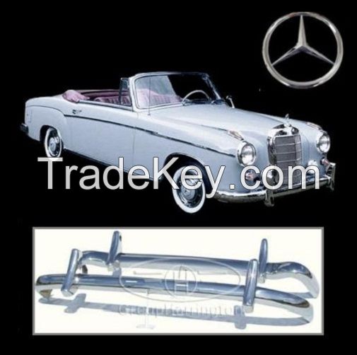 Mercedes Ponton W180 W128 6 Cyl. Coupe Convertible Bumpers