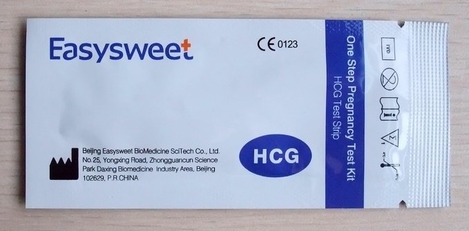 HCG pregnancy test kit (strip, cassette, midstream)
