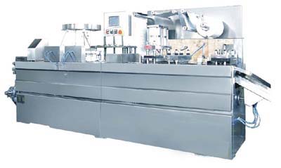 High Speed Automatic Flat-Plate Blister Packing Machine