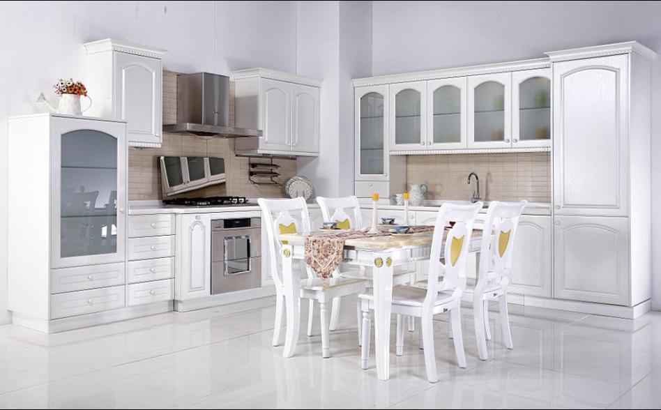 White Jade Kitchen Cabinet