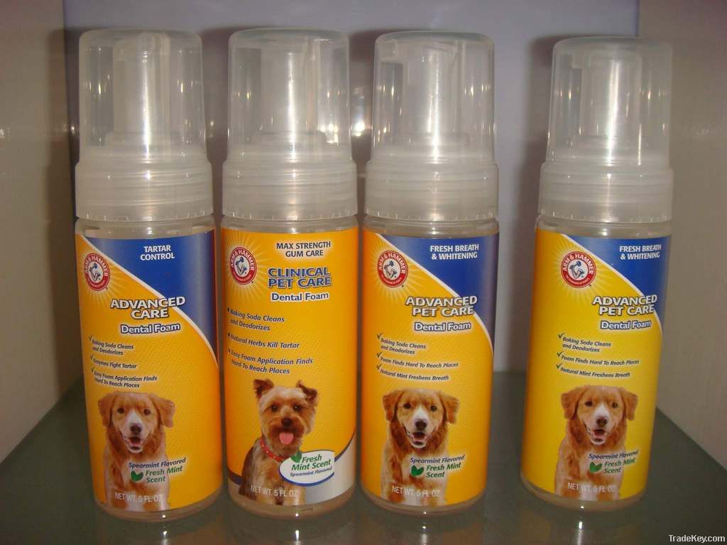 Pet Whiten/fresh Dental Foam