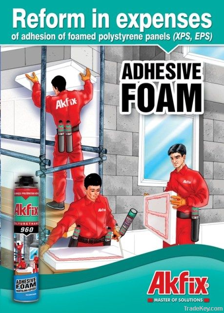 High Quality Polyurethane Foam PU Fire Resistance Adhesive Sponge Foam Glue  - China Waterproof Expanding Foam Adhesive, Adhesive Catalogue