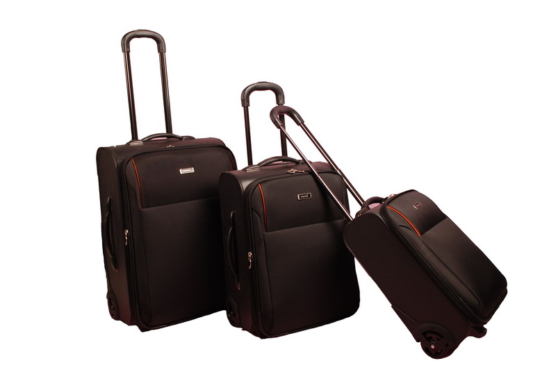 SOFT/PP COMBINED TROLLEY SUITCASE SET8821
