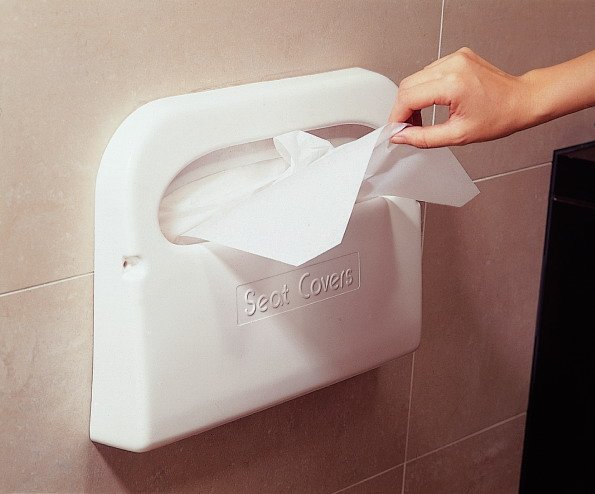 toilet seat cover paper