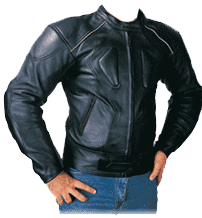 Leather Motorbike jacket
